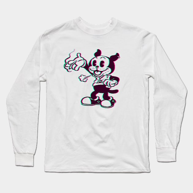 Tyke Long Sleeve T-Shirt by Penciw